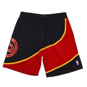 Short Atlanta Hawks NBA Reload Swingman – Mitchell & Ness negro