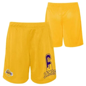 Short Lakers Lebron James Ball Up Outerstuff