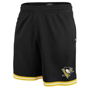 SHORT PITTSBURG PENGUINS NHL - "BACK COURT" 47 BRAND NEGRO
