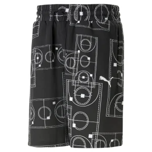 Short Puma Courtside Booster Graphic Negro
