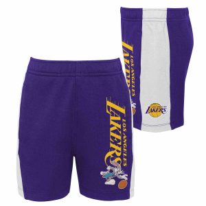 Short Space Jam 2 Lakers Slam Dunk Mesh Outerstuff – Junior
