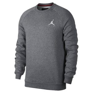Sudadera Air Jordan Fleece Crew – Gris