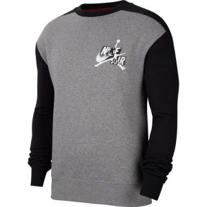 SUDADERA AIR JORDAN JUMPMAN CREW CLASSICS – GREY.