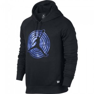 SUDADERA AIR JORDAN XI SPACE JAM FLEECE HOODIE BLACK.