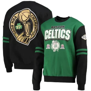Sudadera Boston Celtics «All Over Crew 2 » Mitchell And Ness *