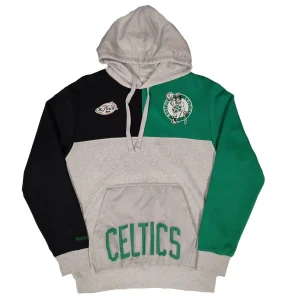 Sudadera Boston Celtics "NBA Tie Breaker Fleece Hoody" Mitchell and Ness