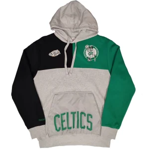 Sudadera Boston Celtics «NBA Tie Breaker Fleece Hoody» Mitchell and Ness
