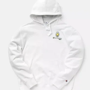 Sudadera Champion «Smiley» Hoodie White