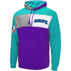 Sudadera Charlotte Hornets «Color Blocked» Mitchell And Ness