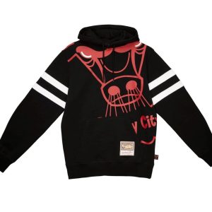Sudadera Chicago Bulls «Big Face 2.0 Fleece Hoodie» Mitchell and Ness