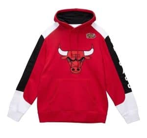 Sudadera Chicago Bulls "Fusion Fleece Hoodie" Mitchell And Ness