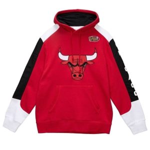 Sudadera Chicago Bulls «Fusion Fleece Hoodie» Mitchell And Ness