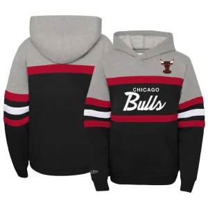 Sudadera Chicago Bulls Head Coach Hoody Junior Mitchell and Ness