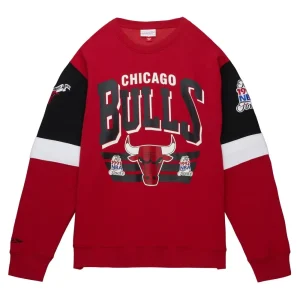 Sudadera Chicago Bulls NBA All Over Crew 3.0 Mitchell and Ness