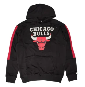 Sudadera Chicago Bulls NBA Color Block Oversized de New Era en Negro