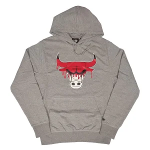Sudadera Chicago Bulls «NBA Drip Logo» de New Era en Gris
