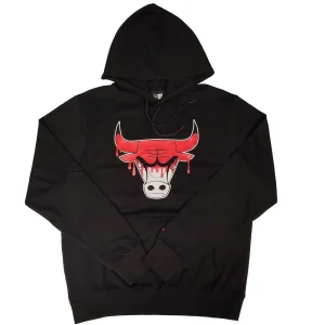 Sudadera Chicago Bulls «NBA Drip Logo» de New Era en Negro
