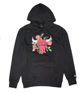 Sudadera Chicago Bulls NBA Floral Graphic de New Era en negro