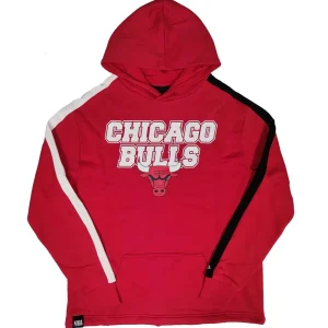 Sudadera Chicago Bulls NBA Large Graphic Oversized de New Era en Rojo