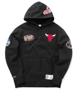 Sudadera Chicago Bulls "City Collection Fleece Hoody" Mitchell and Ness