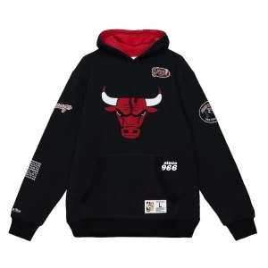 Sudadera Chicago Bulls «Nba Team Origins Fleece Hoody» Mitchell and Ness