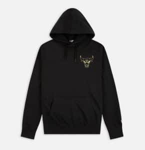 Sudadera Chicago Bulls New Era "Metallic Gold".