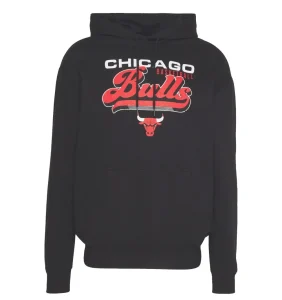 Sudadera Chicago Bulls Oversized - New Era NBA Graphic Negra