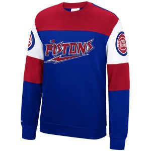 Sudadera Detroit Pistons «Perfect Season Crew» Mitchell And Ness