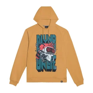 Sudadera DLYNR Party Hard Skull Beige