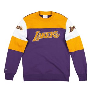 SUDADERA LAKERS «PERFECT SEASON CREW» MITCHELL AND NESS