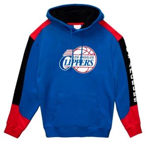Sudadera Los Angeles Clippers "Fusion Fleece Hoodie" Mitchell and Ness