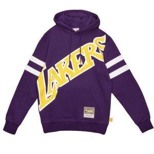 Sudadera Los Angeles Lakers «Big Face 2.0 Fleece Hoodie» Mitchell and Ness