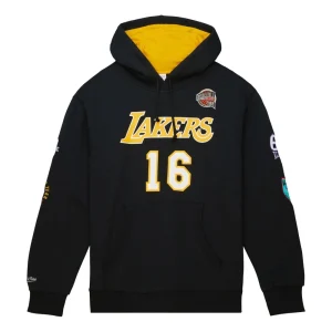 Sudadera Pau Gasol con Lakers «NBA Hall of Fame Hoody» Mitchell and Ness