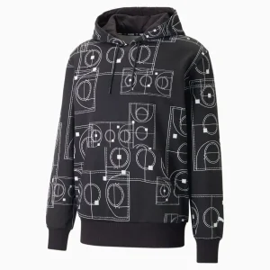 Sudadera Puma Courtside Booster Graphic Negra