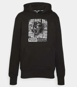 Sudadera Puma Hoops Graphic Booster Black