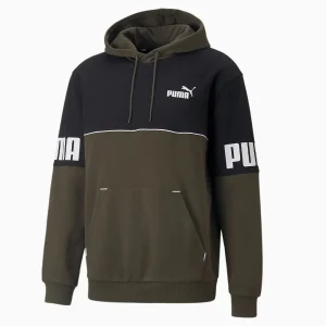 Sudadera Puma Power Colourblock Forest Night