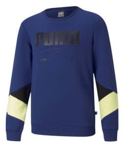Sudadera Puma "Rebel Crew Tr" Elektro Blue (Junior)