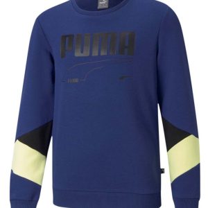 Sudadera Puma «Rebel Crew Tr» Elektro Blue (Junior)
