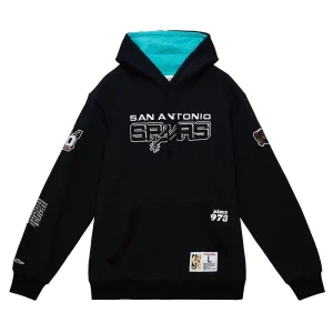 Sudadera San Antonio Spurs «NBA Team Origins Fleece Hoody» Mitchell And Ness
