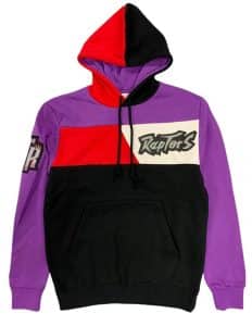 Sudadera Toronto Raptors "Color Blocked" Mitchell and Ness