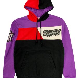 Sudadera Toronto Raptors «Color Blocked» Mitchell and Ness