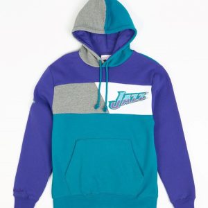 Sudadera Utah Jazz «Color Blocked » Mitchell And Ness