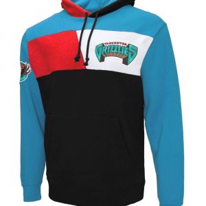 Sudadera Vancouver Grizzlies «Color Blocked» Mitchell and Ness