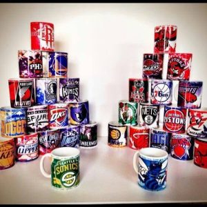 TAZA DE PORCELANA NBA – DIFERENTES EQUIPOS
