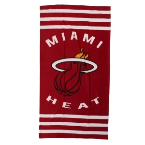 Toalla NBA Miami Heat Logo Stripes