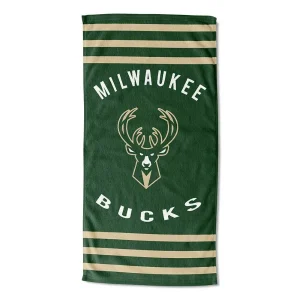 Toalla NBA Milwaukee Bucks Logo Stripes