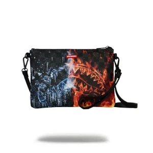 Bolso de mano Sprayground Fire & Ice Shark