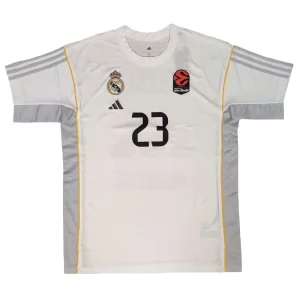 Camiseta calentamiento Sergio Llull Real Madrid Baloncesto Adidas 2025 / 26