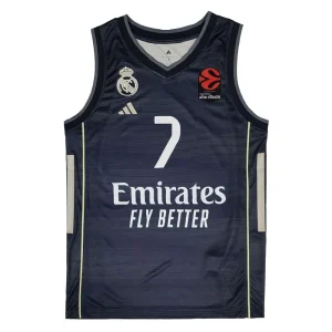 Camiseta Facundo Campazzo Real Madrid Baloncesto Segunda Equipación Adidas 2025-26 azul
