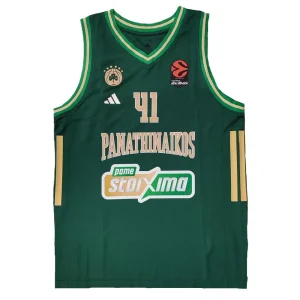 Camiseta Juancho Hernangomez Panathinaikos Baloncesto Euroliga Oficial Adidas